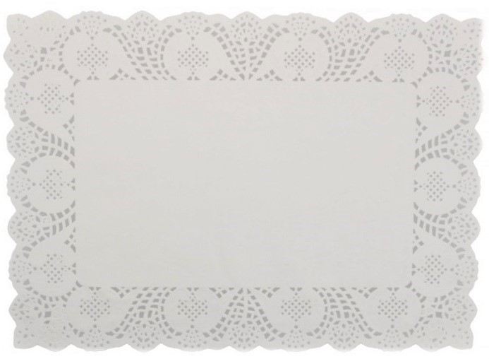 Dantele Dreptunghiulare 25x37 cm 